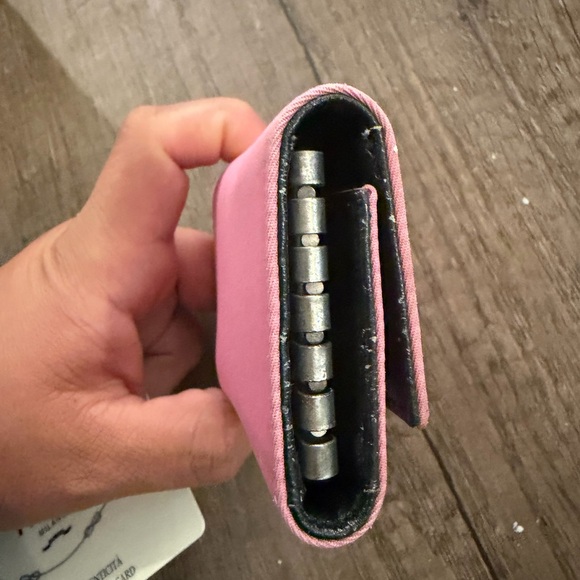 Prada Pink Tri-Fold Wallet - Picture 4 of 9